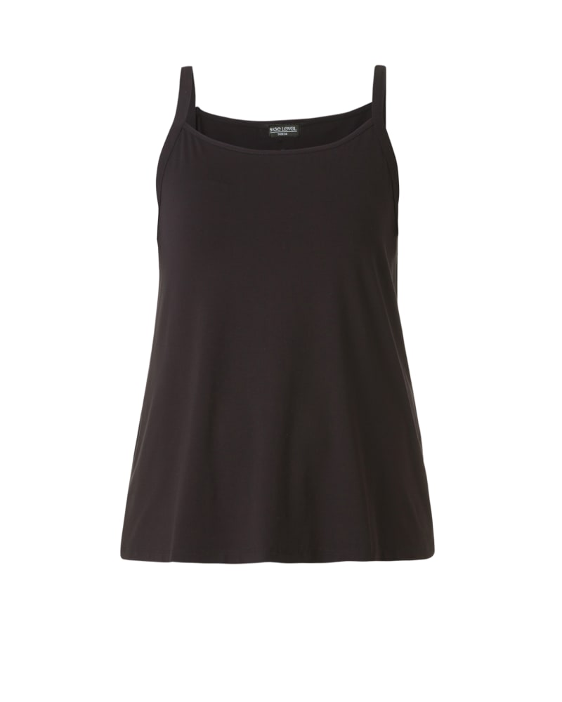 Front of a size 3(52) Alexa in Black by Base Level Curvy. | dia_product_style_image_id:279833